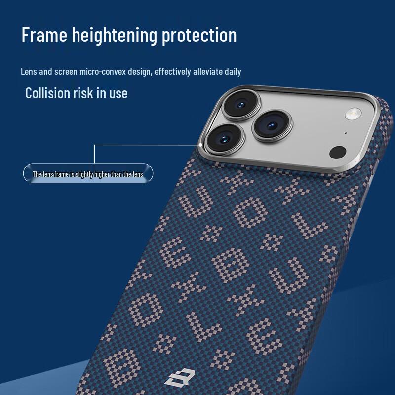 Apple iPhone 17 Pro Aramid Fiber Magnetic Phone Case