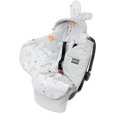 Baby Car Seat Blanket Appalachian Grey
