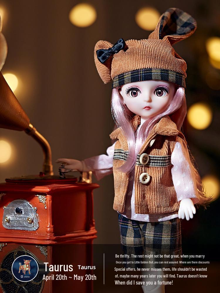 DIY Princess Constellations Vinyl Doll - 13 Joint Movable Toy