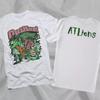 Outkast Atliens Unisex Vintage Rare White Double Sided T-Shirt High-end Luxury Is for Both Men and Women Top Y2k