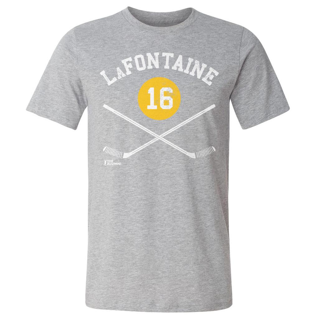 Pat LaFontaine Buffalo 16 Sticks WHT Men's Kids Women's Unisex T-shirt Tee Tops