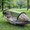 Camping Hammock Lightweight Traveling Single Double Portable Sleeping Hammock Sun Protection Parachute Sleeping Bed For Hiking