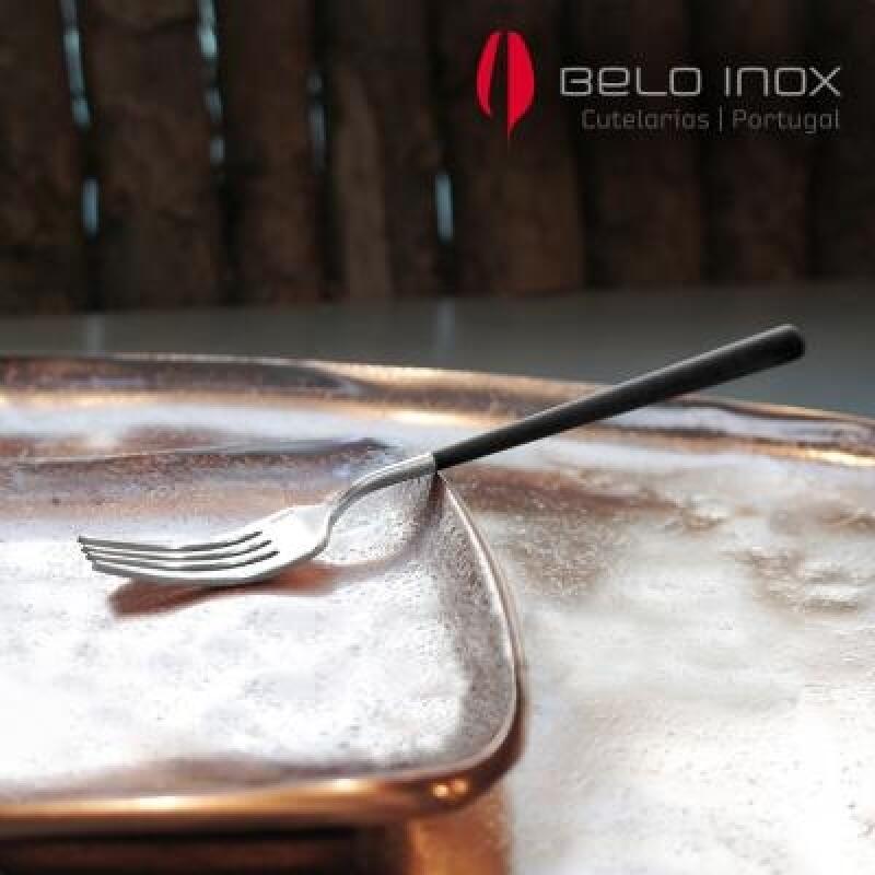 [belo inox] Neo Black Cake Fork 4P Set