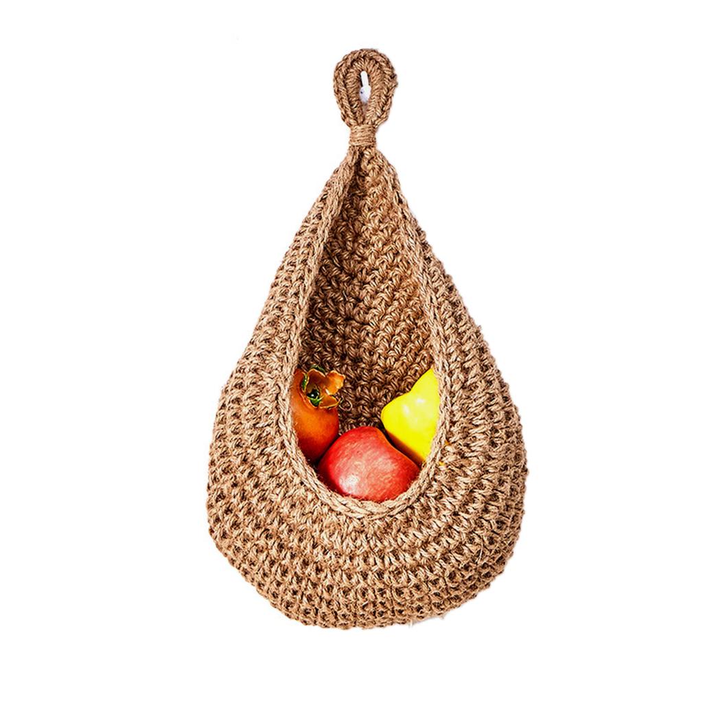 Modern Home Hanging Fruit Net Bag With Strong Load Capacity Designs for Small Apartments and Kitchen Organization