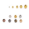 Iron Round Bead Spacer, Handmade Diy Clip Earrings Positioning Buckle, Jewelry Accessories Loose Bead Material