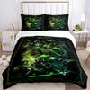 Necron Legion Bedding 3 Piece Set HD Print Duvet Cover Pillowcases for Teens Adult Bedroom Decoration Christmas Gift
