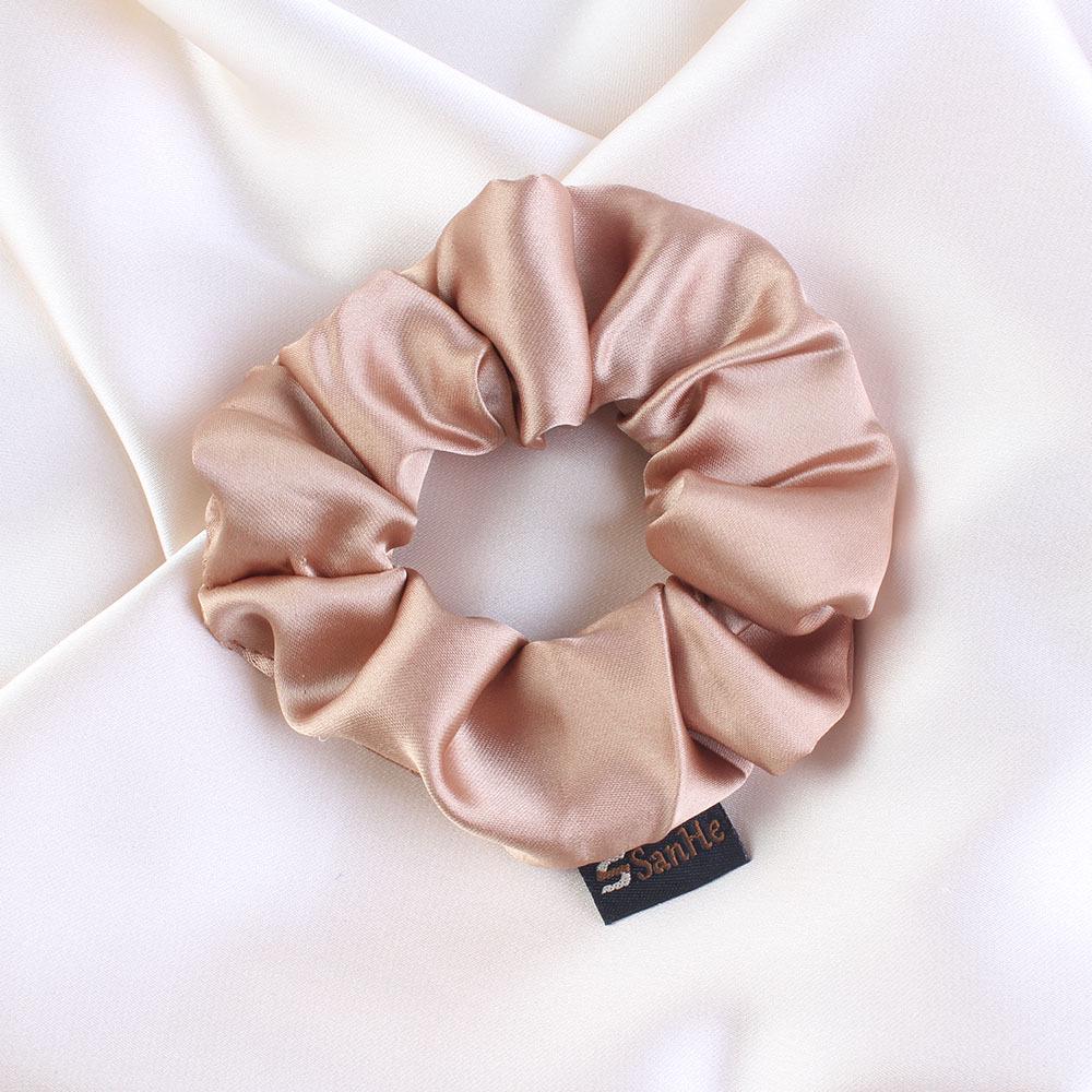 Vintage High-Elastic Korean Hairband and Scrunchie Set