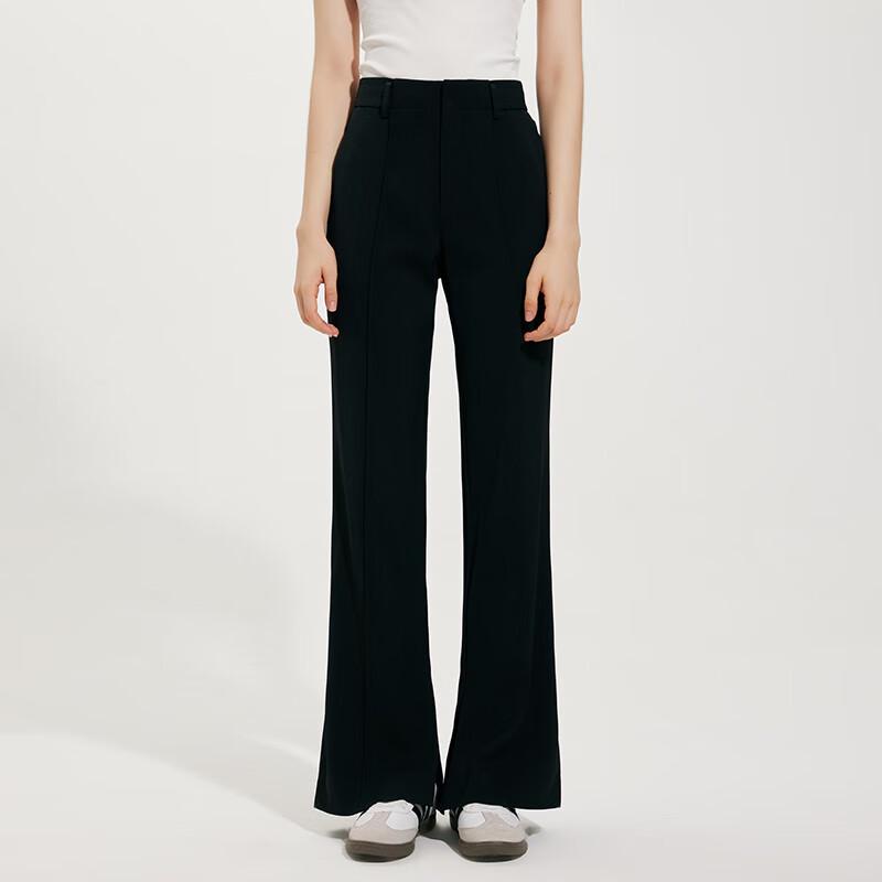 Women's High-Waist Suit Flare Pants