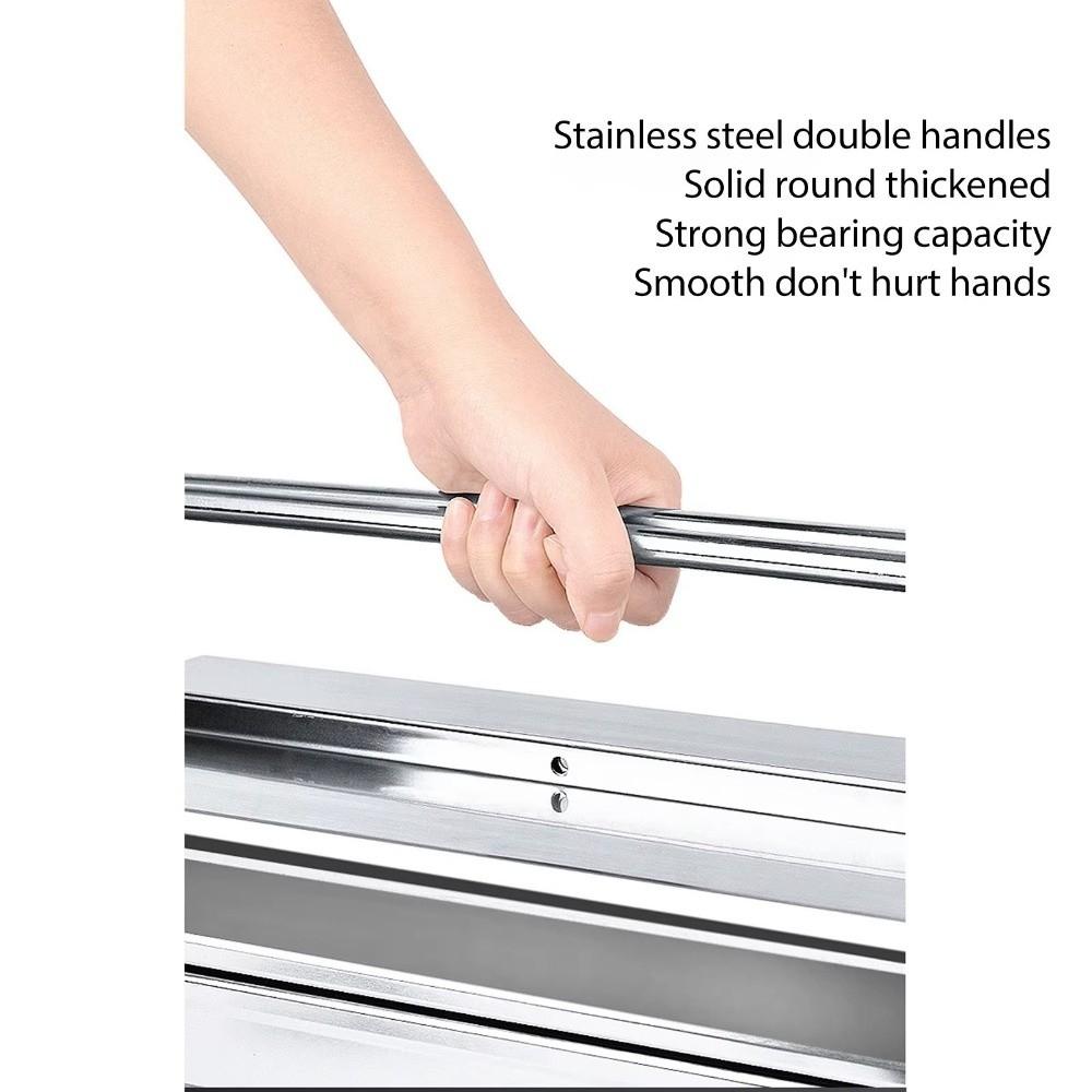3 Layer 5 Tray Metal Tool Storage Box Stainless Steel Folding Tool Organizer Auto Maintenance