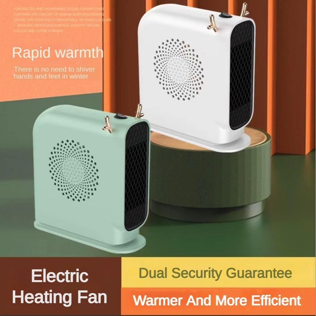 500W Constant Temperature Desktop Electric Heater Office Space Air Heater Fast Heating Winter Instant Heating Fan New