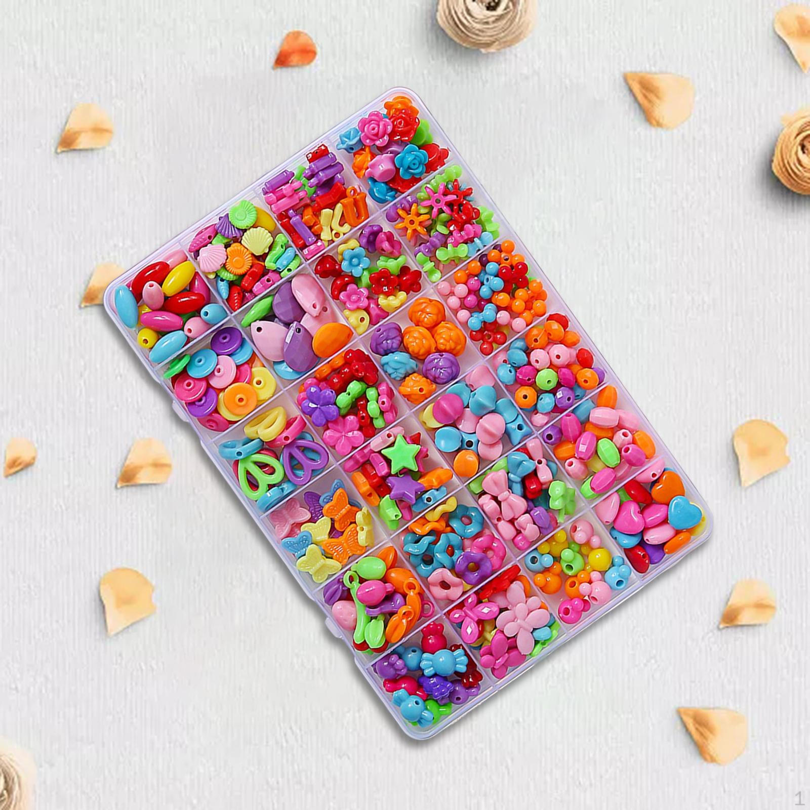 Акриловые разделительные бусины Игрушки для девочек Подвески Шармы для изготовления ювелирных изделий Ожерелье styleA