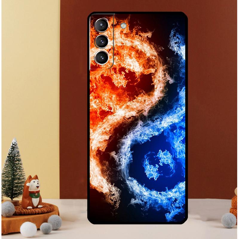 

Чехол в стиле Тай Чи для Samsung Galaxy S24 S26 Ultra S22 S23 S25 Ultra S20 S21 Plus S10 S25 FE Чехол Funda Galaxy S24