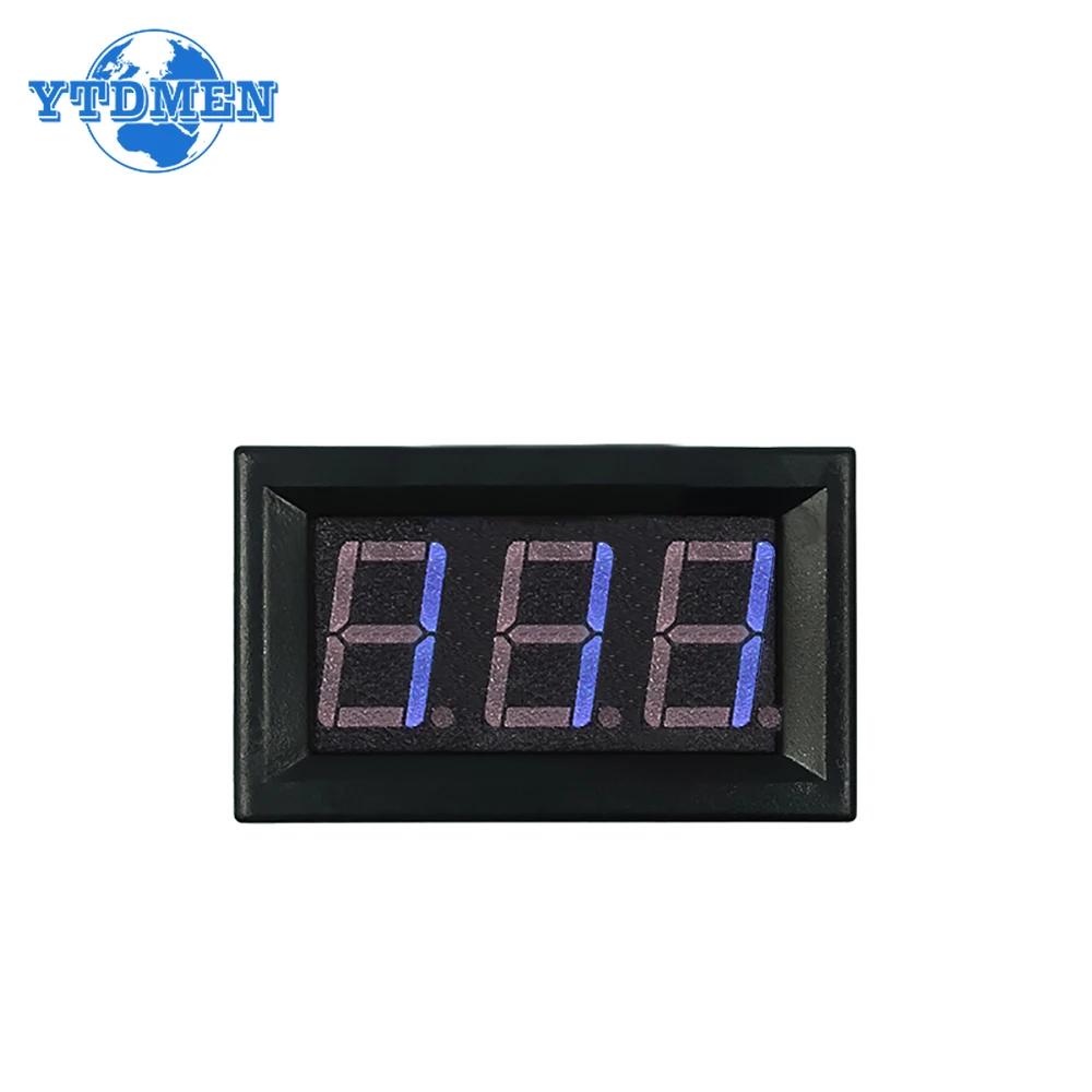 1PCS 0.56 Inch Display Digital Voltmeter Voltage Meter AC 70-500V Red/Blue/Green LED Display Voltage Tester Voltage Indicator