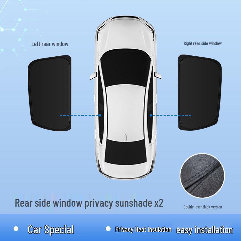 Tesla Model/Y Six-Seater Front Windshield Sunshade & Privacy Blackout