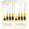Professional Slotted / Cross-head Screwdriver Home Repair Tool Ergonomic Non-slip Handle for Laptop Electrical Repair