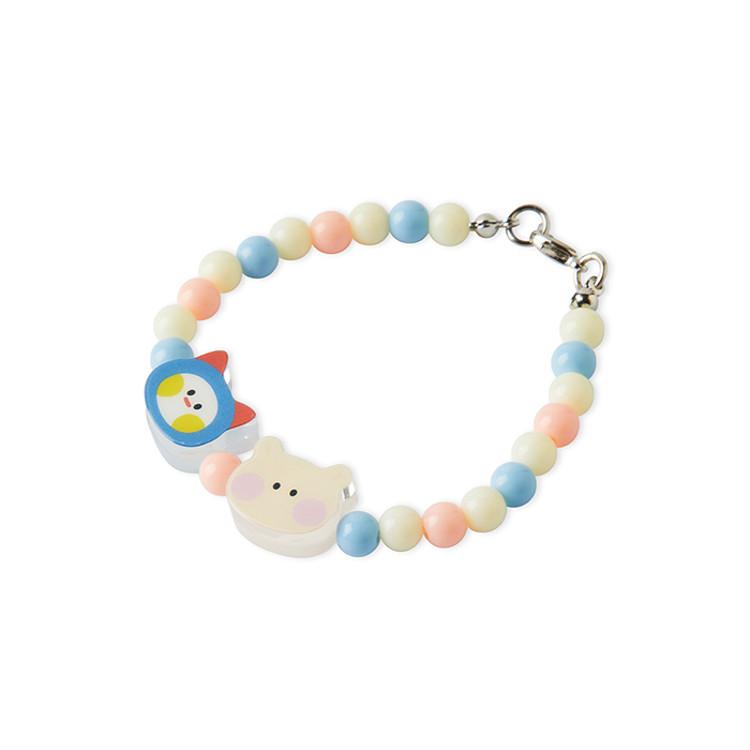 Line Friends TRUZ WOOPY & RURU Minini Acrylic Bracelet