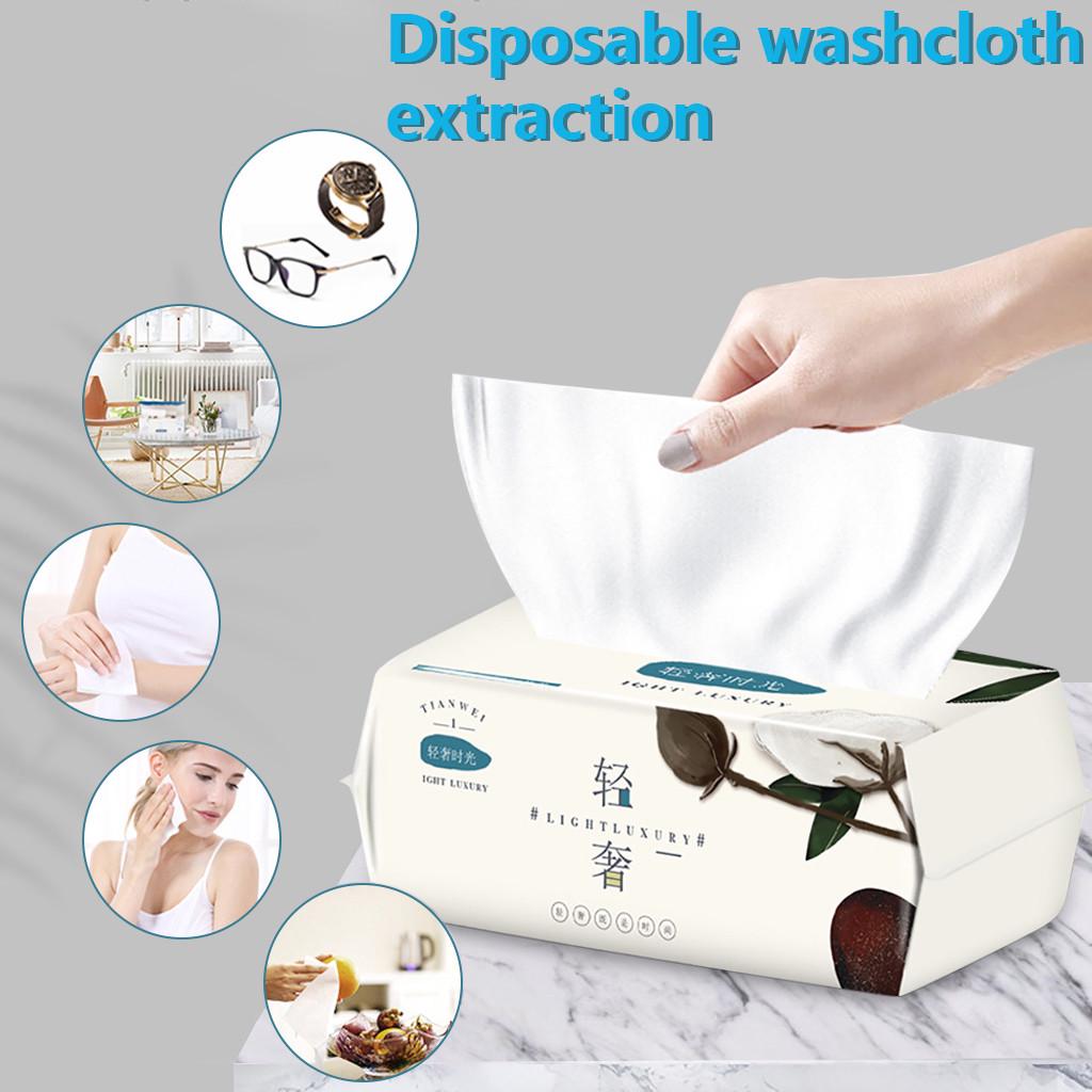 Buy Plain Weave Paper Towels Facial Towel Beauty Wet and Dry Cleaning