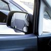CARMATE CZ244 Sub-mirror for door mirrors, fan-shaped, for cars, parking, and prevention of getting caught in the car