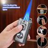 New Multifunctional High-end Windproof Cigar Lighter Men's Light Luxury Cigarette Lighter Cigarette Accessories