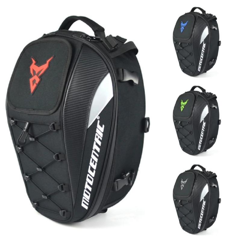 Motorcycle Bag Waterproof Drop Leg Side Bags Backpack Tail Multifunction Rear Seat Bag High Capacity Ride Outdoor For Cafe Racer