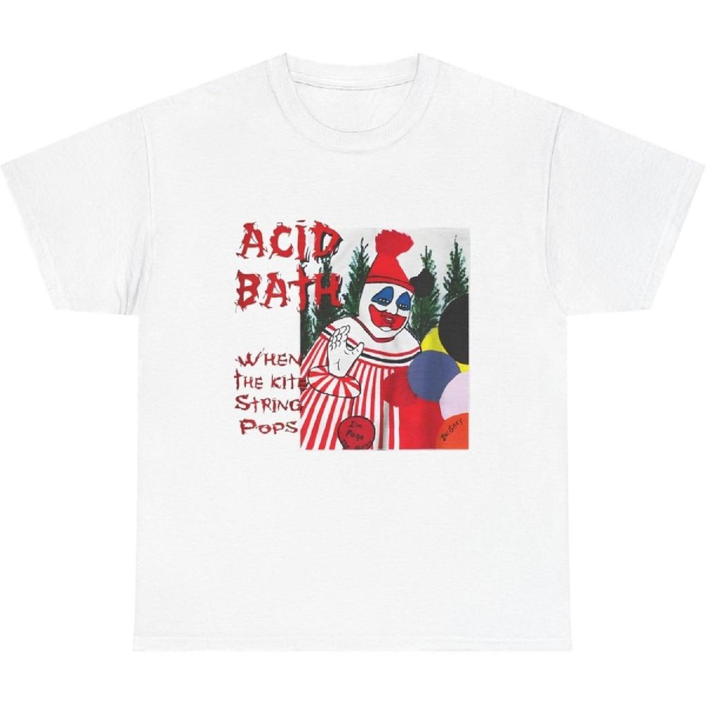 Acid Bath Quando il Filo dell'Aquilone si Spezza Maglietta – Vintage Maglietta di Band Horror _ Maglietta Grafica Musica Metal Grunge _ Top in Cotone Unisex Rock