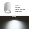 LED Ceiling Lamp Angle Adjustable Light for Living Room Background Porch Hallway Warm White Light