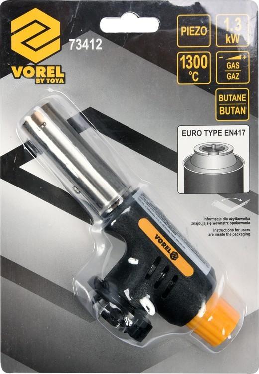 GAS BURNER WITH PIEZO 73412 VOREL