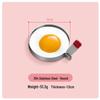 304 Stainless Steel Thickened Round Egg Molds (5-pack)