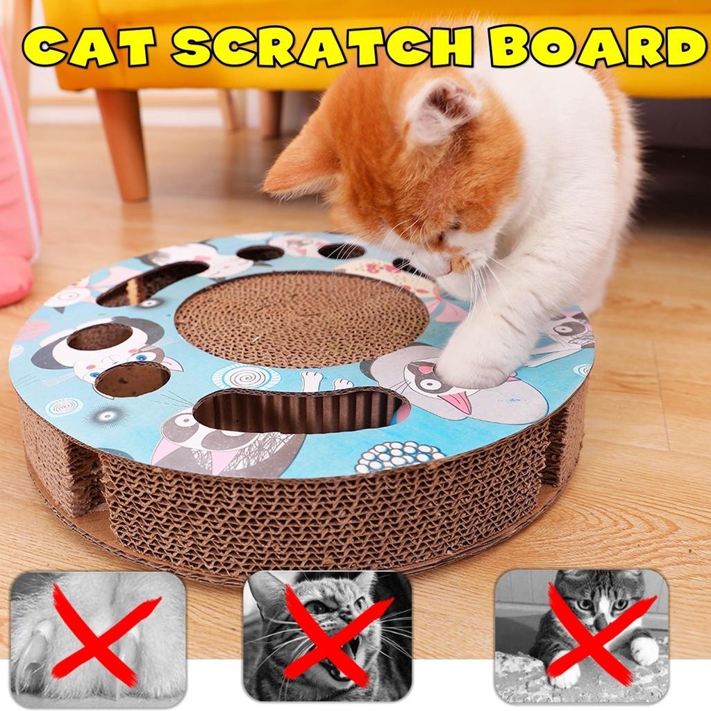round cat scratcher