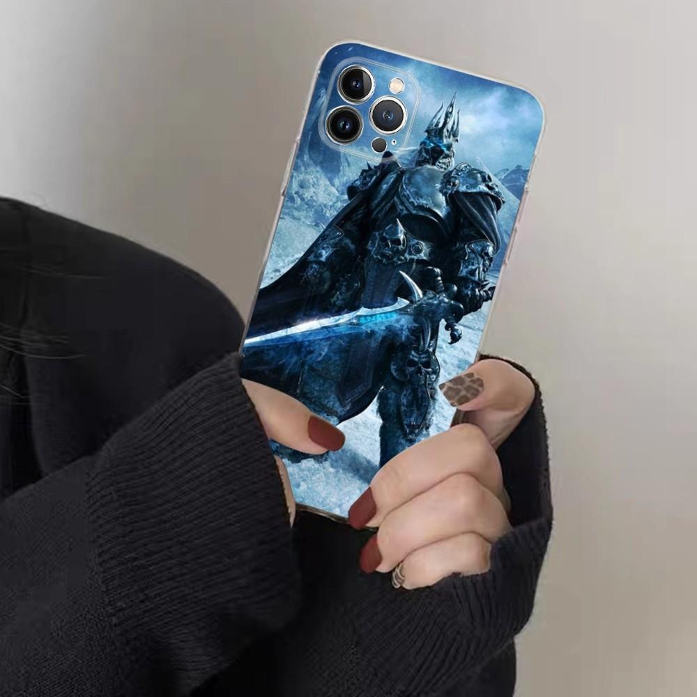 W-World Of W-Warcraft Phone Case For IPhone 16 15 8 7 6 6S Plus X SE XR XS 14 11 12 13 Mini Pro Max Mobile Case