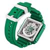 WM Watch Stainless Steel Automatic Mechanical Man Watches Limited Mahjong Series Square Skeleton Welly Merck Watch Men WM091