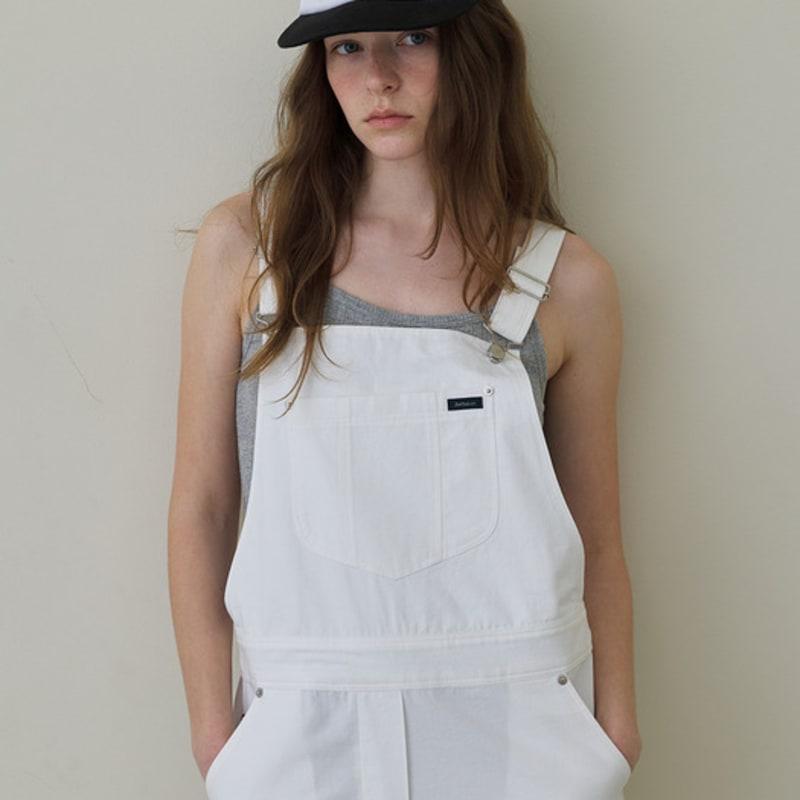 But’ton Button Logo Ball Cap (White)