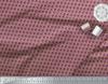 Soimoi Pink Japan Crepe Satin Fabric Small Circle Geometric Print Fabric by metre 42 Inch