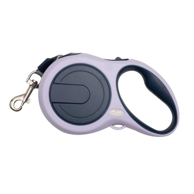 5M Durable Nylon Automatic Retractable Dog Leash for Small Medium Large Dogs - Extending Lead for Dog Walking