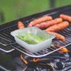 FRCOLOR Square Aluminum Foil Trays for BBQ Food Outdoor Kitchen Serving Trays 20-Pack Grills, Safe, Parties, Cooking, Grilling,