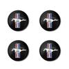 4Pcs Car Emblem Wheel Rims Center Hub Caps Car Accessories For Ford Mustang ST Line Mondeo Focus Fiesta Escape Kuga Ecosport Ranger EXplorer Stickers