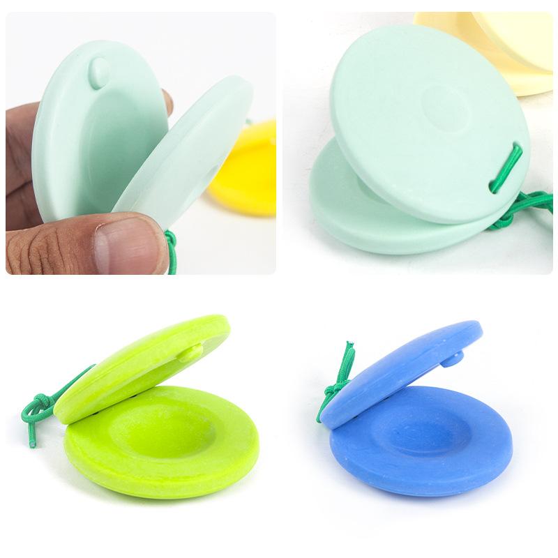 1/3pcs Orff Instruments Wooden Music Castanets Festival Party Entertainment Props Percussion Instrument Rhythm Cultivation TMZ