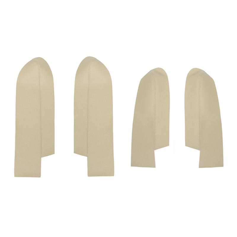 1 Paar Türgriffpaneele vorne / hinten Armlehne Mikrofaserlederbezüge Zierleiste für Honda CRV 2007 2008 2009 2010 2011