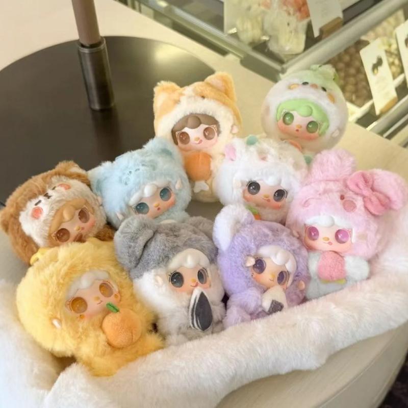 Yooki V10 Goumet Restaurant Series Cute Plush Doll Blind Box Mystery Box Kawaii Bag Pendant Collectibles Decor Trend Toy Gift