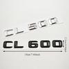 AAUX1 3D ABS Car Letters Logo CL500 CL550 CL600 Badge Rear Trunk Sticker For Mercedes Benz CL500 CL550 CL600 C215 C216 Accessories