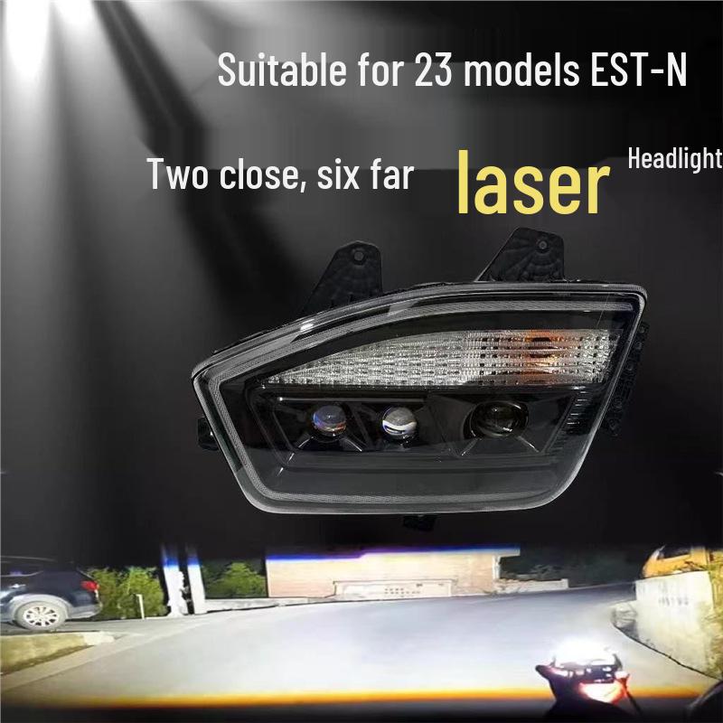 Foton EST 23-N LED Laser Super Bright Three-Lens Headlight Assembly Triple Lens Right Side Laser