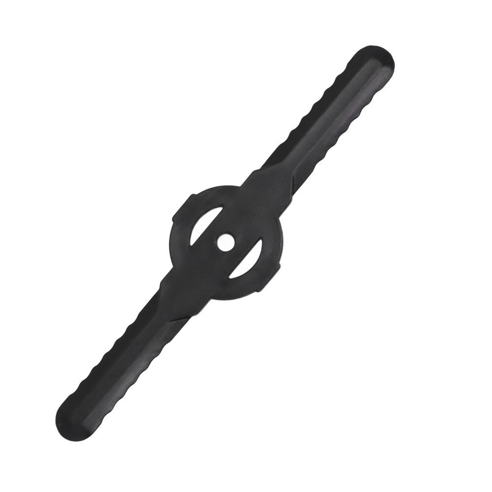 60PCS Black Trimmer Head Blades Universal Fit Weed Eater Blades Durable Lawn Mower Blades