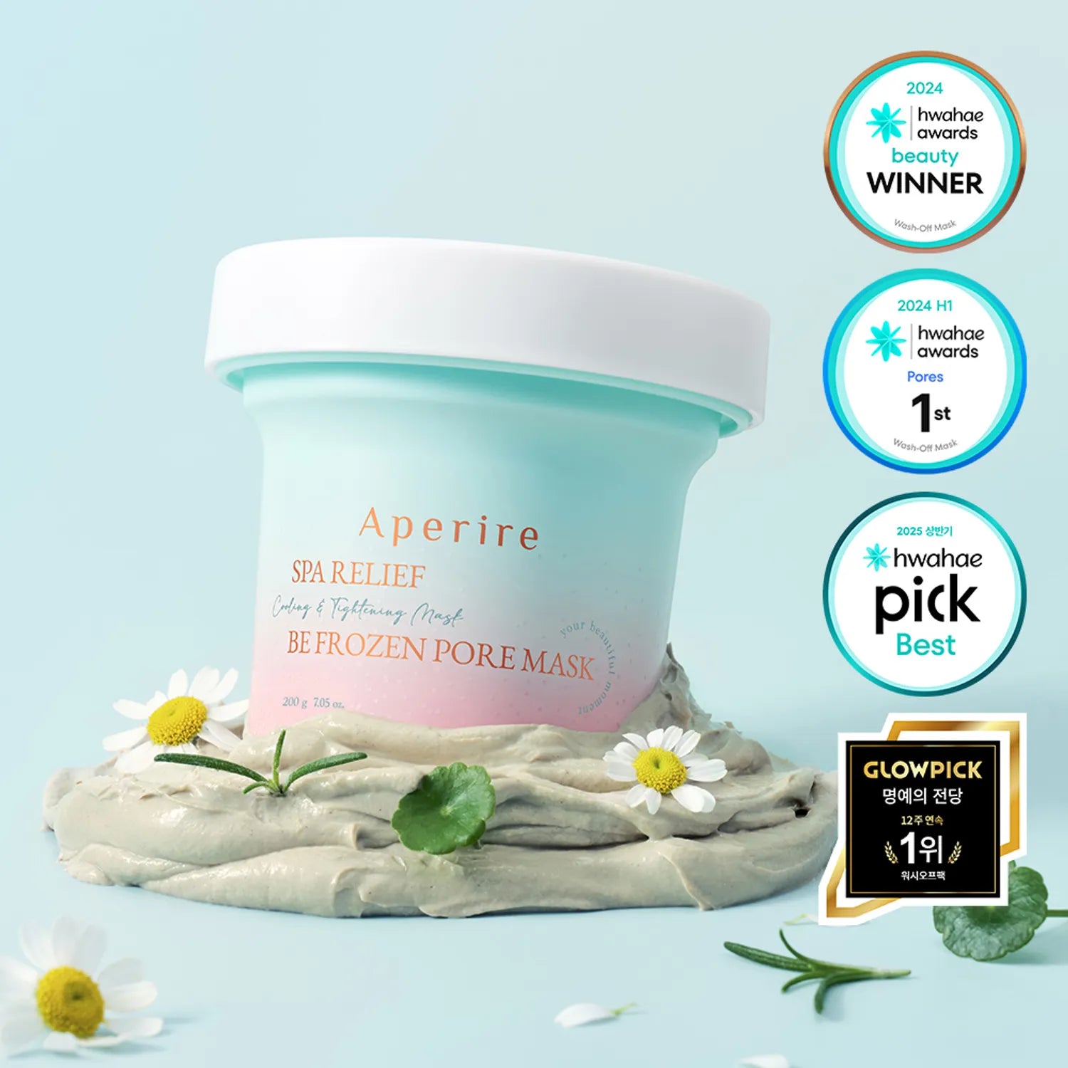 Aperire Spa Relief Frozen Pore Mask 200g 200g