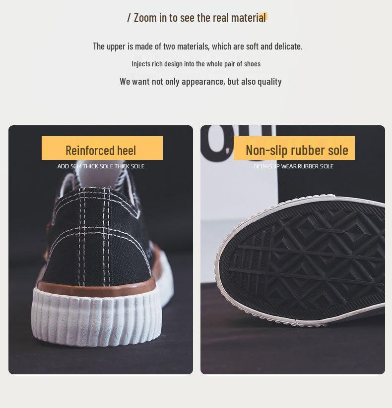 Women's Elastic Band Canvas Slip-On Shoes - 2024 Versatile Low-Top Casual