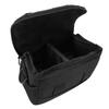 DSLR Camera Case Large Capacity Water Proof Polyester Portable Mirrorless Camera Case with Detachable Shoulder Strap for Camera Lens Accessories S