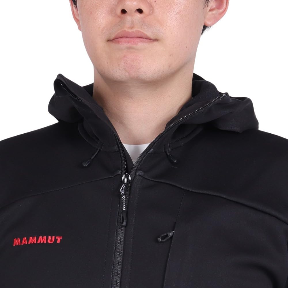 Ultimate 7 Softshell Hooded Jacket Asian Fit VII SO Hooded Jacket AF Men Classic Black [Mammut] Men's Classic/Ultimate 1011-02490