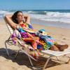 Cute Turtle & Marine Life Print Beach Towel Quick Dry Soft Lightweight Absorbent Portable for Men Women Beach Camping