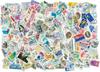 100 Different Real Stamped French Stamps Postage France Post Stamps Collection Crafts Postage Stamps For Scrapbooking Material