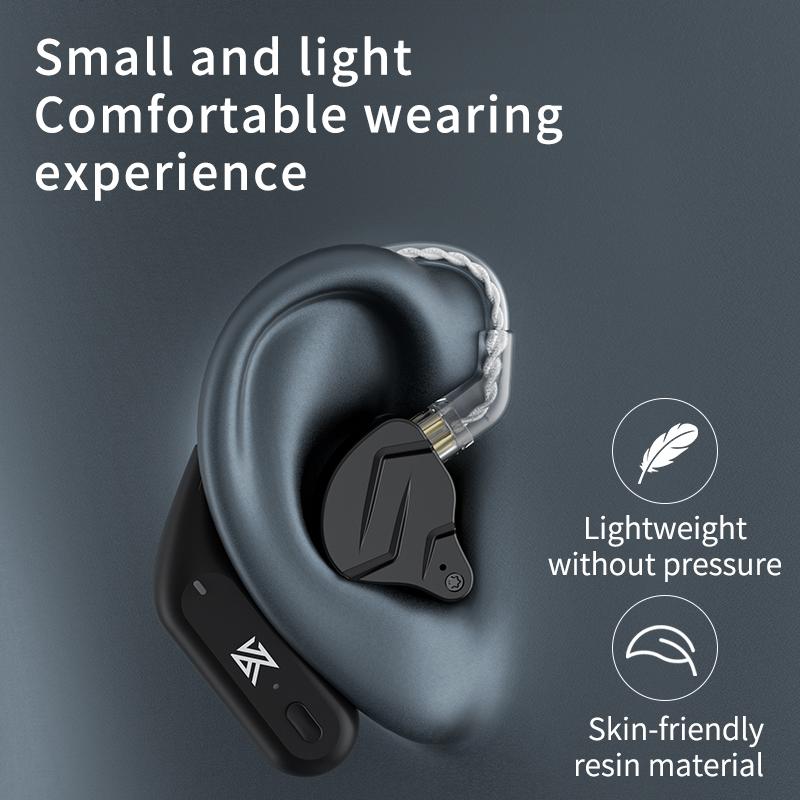 KZ AZ09 HD Bluetooth Wireless Upgrade Cable Earphones Headset Ear Hook With Charging Case For ZAR ZS10PROX ZSNPRO EDXPRO