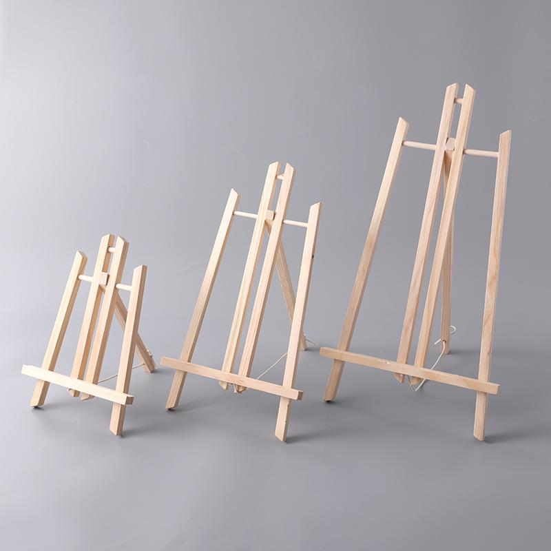 2pcs Tabletop Easel Stand,Mini Adjustable Wood Easel For Canvas,Painting,Artists,Classroom,Wedding,Party,Craft Show,Home Decor